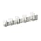 Z-Lite Beckett 5 Light Vanity, Brushed Nickel And Clear Seedy 492-5V-BN - alternate 3